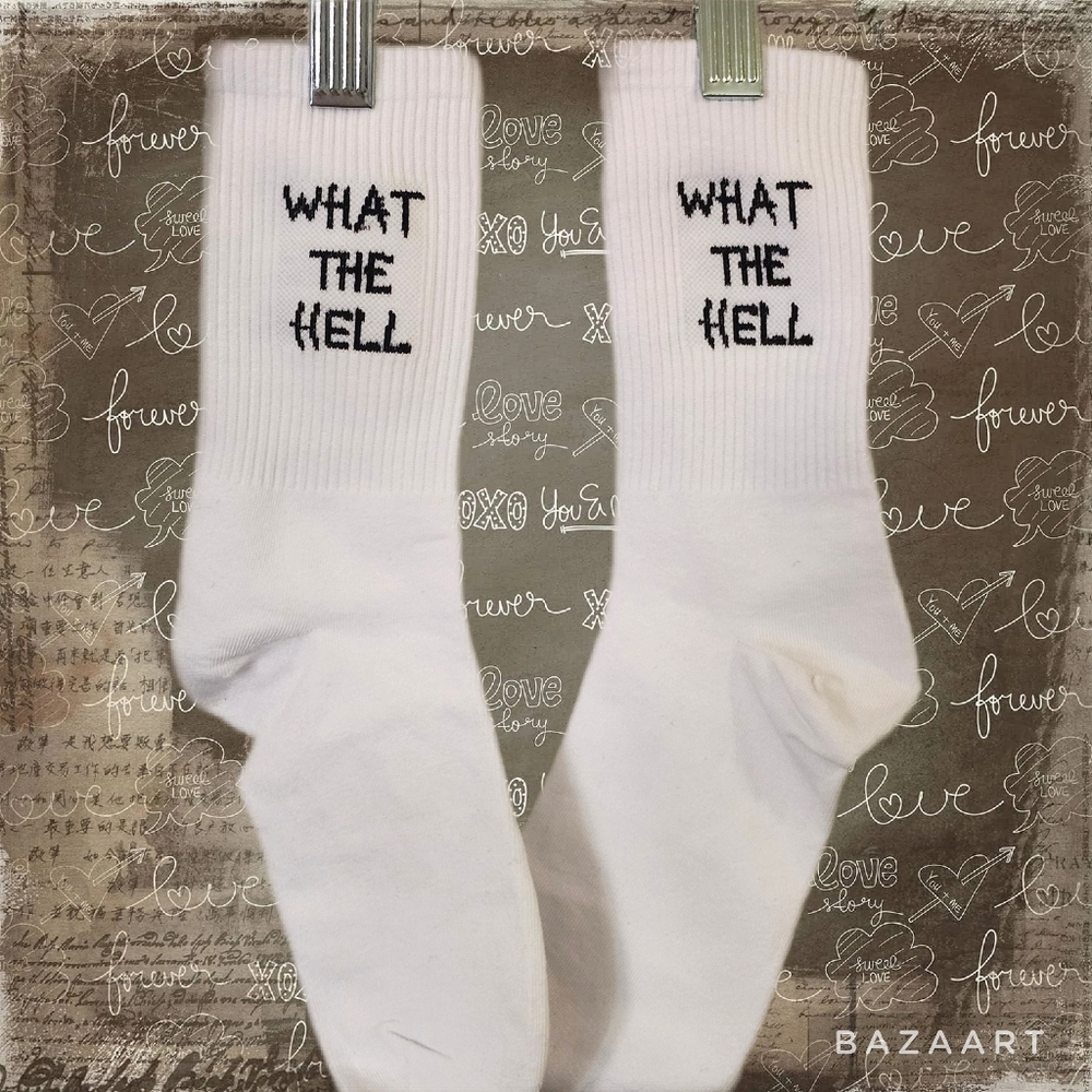 'What the Hell' Socks